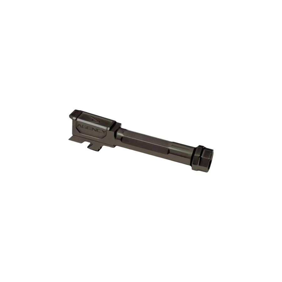 AGENCY ARMS PREMIER LINE MATCH GRADE DROP-IN BARREL for 43X Threaded Diamond Like Carbon (DLC) AGENCY ARMS PREMIER LINE MATCH GRADE DROP-IN BARREL for 43X Threaded Diamond Like Carbon (DLC)