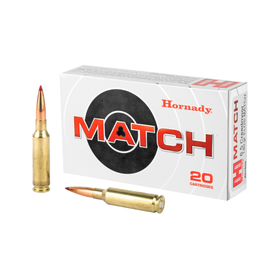 Hornady Match 6.5 Creedmoor 140 Grain ELD Match Hornady Match 6.5 Creedmoor 140 Grain ELD Match