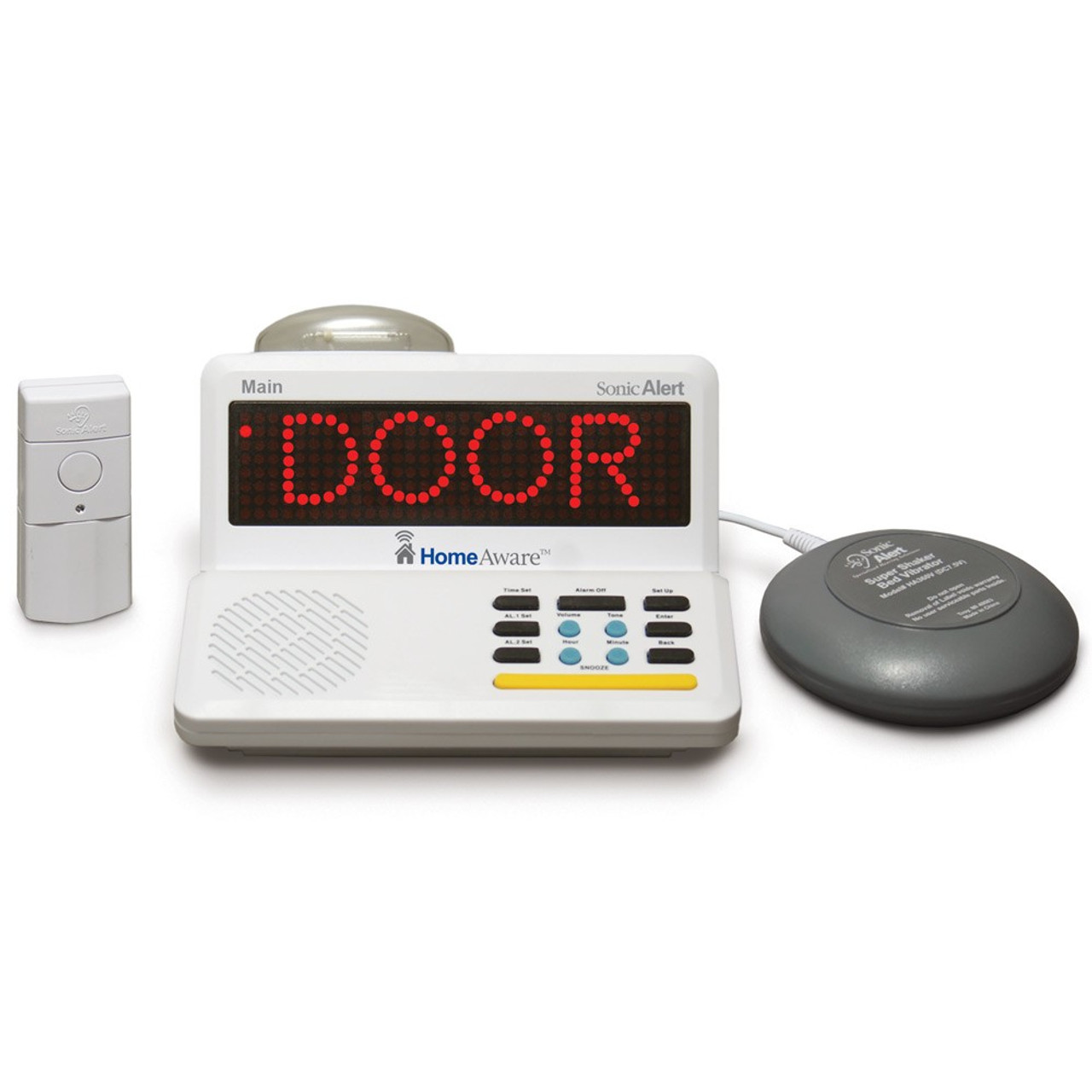 Home Alarm with Motion Sensor and Telephone Announcement 
