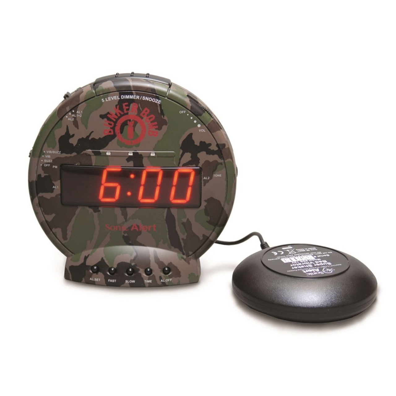 sonic bomb alarm clock