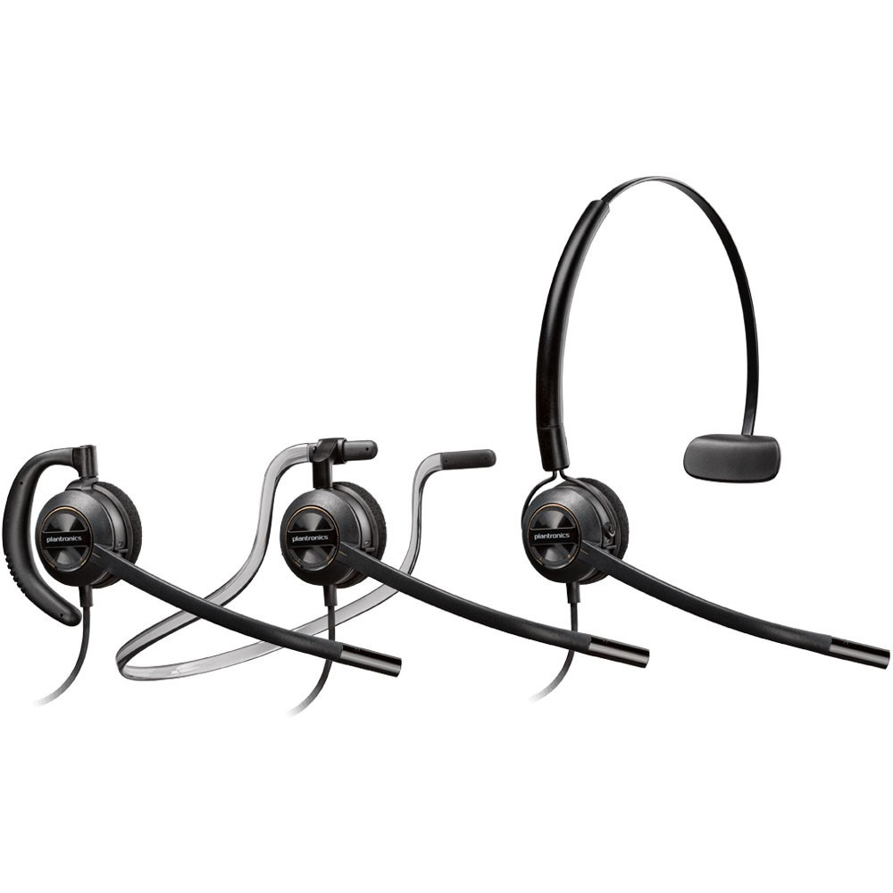Buy Plantronics EncorePro 540 3-in-1 Headset Microphone with RJ9