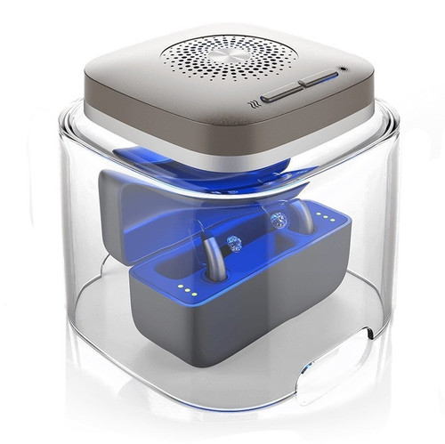 Flow-Med Dry-Cap UV3 Rechargeable Hearing Aid Drying Box