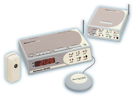 Refurbished Alertmaster AM-6000 All-In-One Wireless Notification System Combo w/Remote Receiver