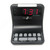 Futuristic2 Flashing Dual Alarm Clock w/2 Lamp Outlets