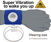 Vibrating Sweatband Alarm Clock Timer Watch