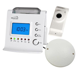 Silent Call Wireless Doorbell/Phone/Clock Receiver with Flashing Strobe and  Bed Shaker