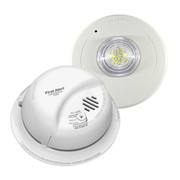 BRK Electronics CO5120BN Carbon Monoxide Alarm with Battery Backup & SLED177 Strobe