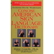 Concise Pocket ASL American Sign Language Dictionary