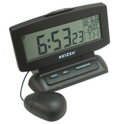 Reizen LCD Display Bed Shaker Talking Clock