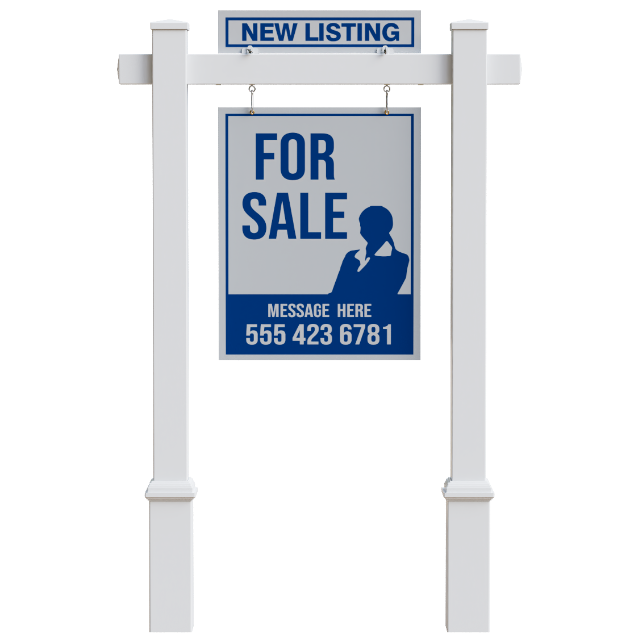 Sign Post Frame Classic Frame - Aluminum