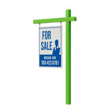 Custom Coloured Aluminum Real Estate Sign Posts