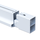 Vinyl Single Rail Frame