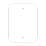 Painted - Aluminum Rectangle Sign Blank (Portrait) Painted - Aluminum Rectangle Sign Blank (Portrait)