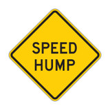 Speed Hump Sign Speed Hump Sign