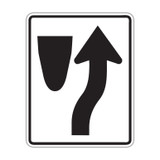 Keep Right Sign