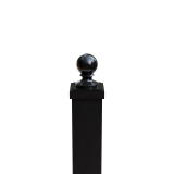 3" Ball and Cap
