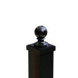 3" Ball and Cap