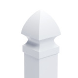 Vinyl Gothic Post Cap