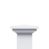 Vinyl New England Post Cap