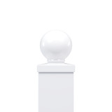 Vinyl Ball Post Cap