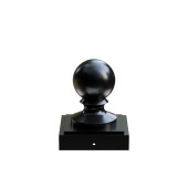 3" Ball and Cap