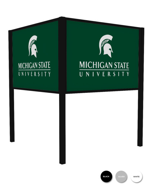 Single Panel Architectural Corner Frame System