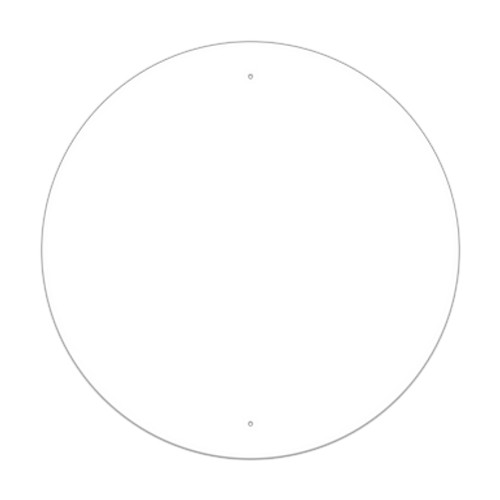 Painted - Aluminum Circle Sign Blank Painted - Aluminum Circle Sign Blank