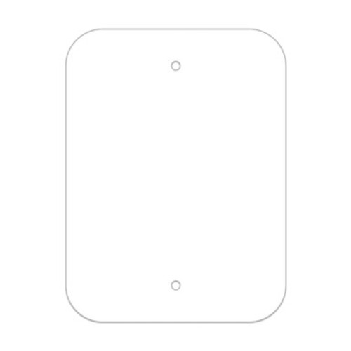 Painted - Aluminum Rectangle Sign Blank (Portrait) Painted - Aluminum Rectangle Sign Blank (Portrait)