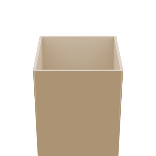4" Square Vinyl Post - Khaki