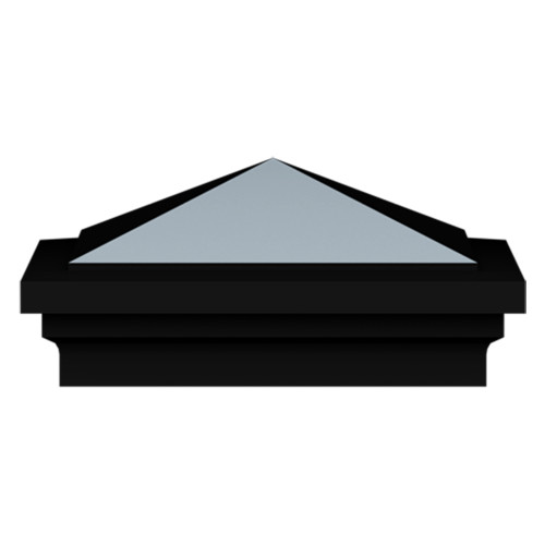 4" Princeton Cap - Black