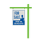 Custom Coloured Aluminum Real Estate Sign Posts