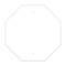 Painted - Aluminum Octagon Sign Blank