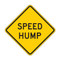 Speed Hump Sign