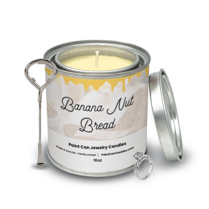 Banana Nut Bread - Paint Can Jewelry Candles Banana Nut Bread - Paint Can Jewelry Candles