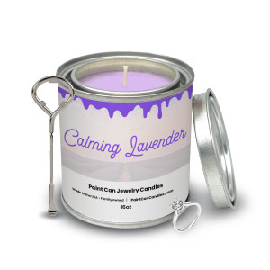 Calming Lavender - Paint Can Jewelry Candles Calming Lavender - Paint Can Jewelry Candles