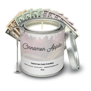 Cinnamon Apple - Paint Can Cash Candles Cinnamon Apple - Paint Can Cash Candles