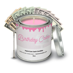 Birthday Cake - Paint Can Candles Birthday Cake - Paint Can Candles