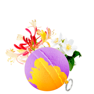 Honeysuckle Gardenia Jewelry Bath Bomb Honeysuckle Gardenia Jewelry Bath Bomb