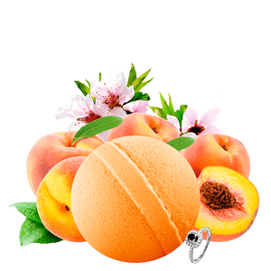 Just Peachy Jewelry Bath Bomb Just Peachy Jewelry Bath Bomb