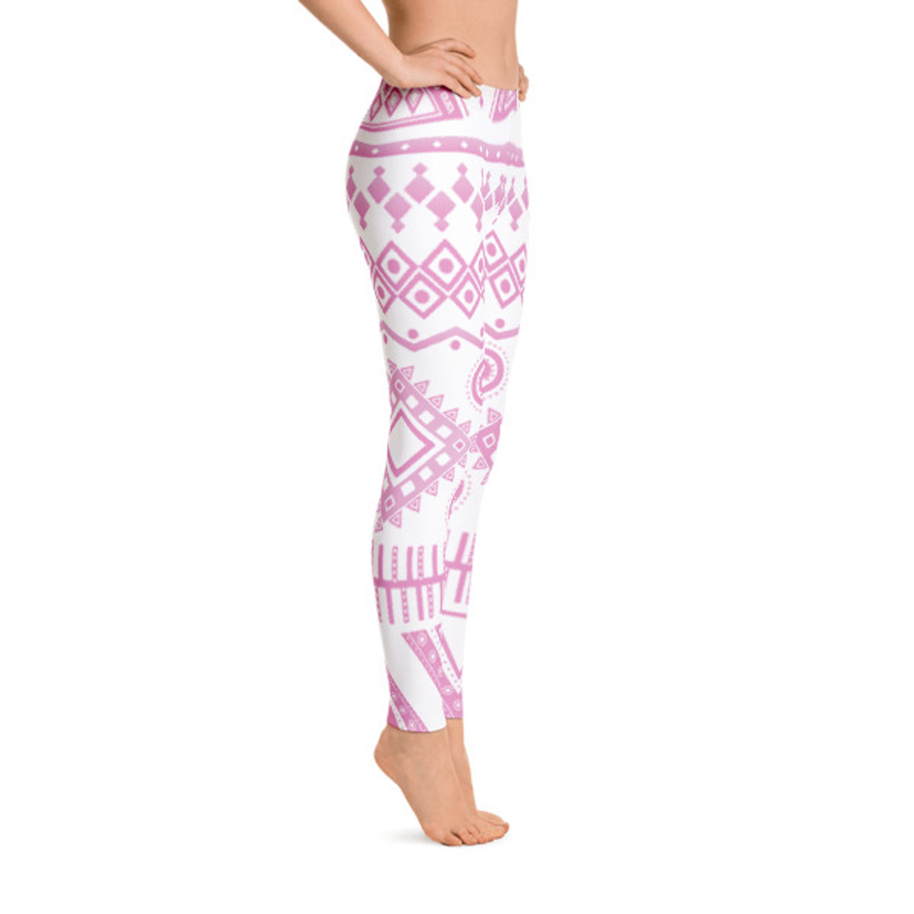 Pink Aztec Leggings - Cases by Kate