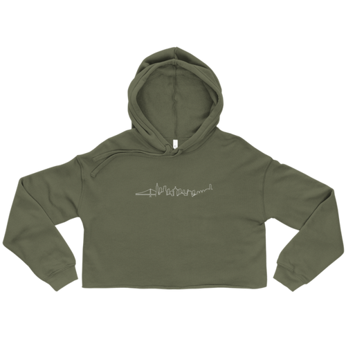 San Francisco Crop Hoodie