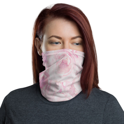 Faded Roses Neck Gaiter by CBK Co.