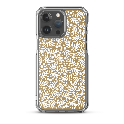 Gold Leaf Pattern Case for iPhone®