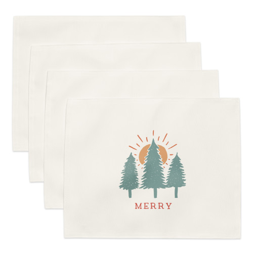 Merry Holiday Placemat Set