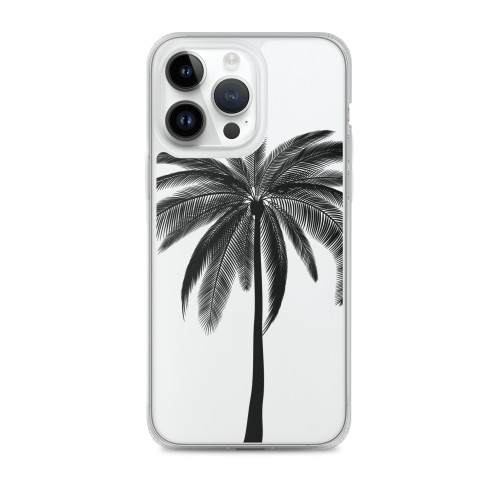 Palm Tree on Clear Case for iPhone®