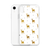 Gold Deer and Black Dot Pattern Clear Case for iPhone®