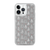 Festive Holiday Tree Pattern on Grey for iPhone®