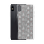 Festive Holiday Tree Pattern on Grey for iPhone®