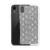 Festive Holiday Tree Pattern on Grey for iPhone®