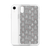 Festive Holiday Tree Pattern on Grey for iPhone®